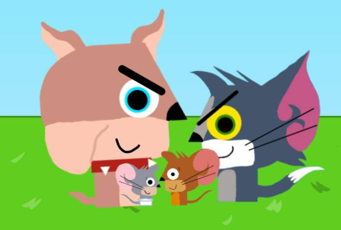 Tom Jerry Tuffy And Spike By Apbsp Headparody On Deviantart Tom Jerry Tuffy And Spike By Apbsp Headparody On Deviantart