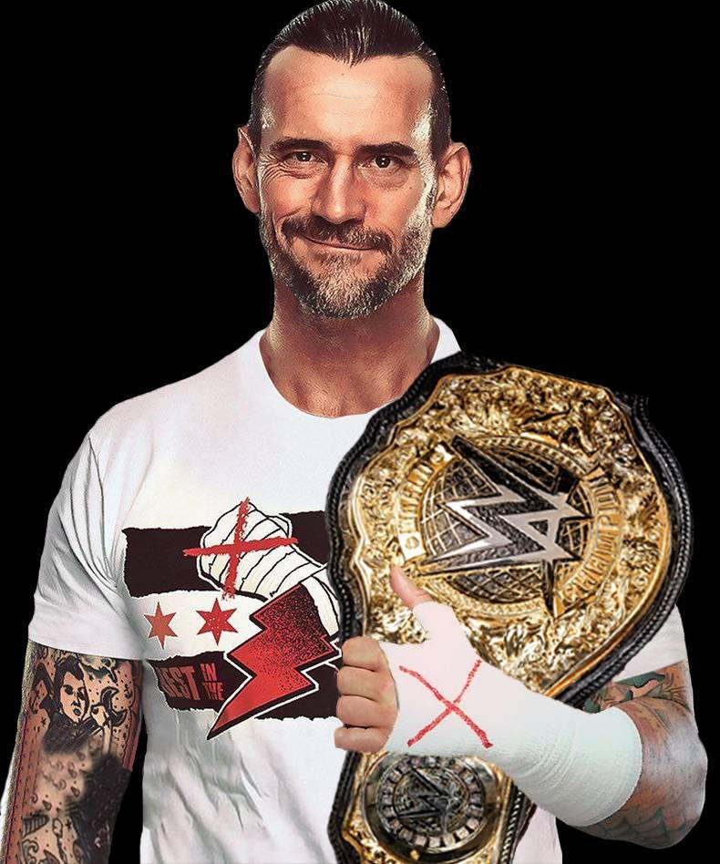 CM Punk World Heavyweight Champion PNG by OmegaMfw on DeviantArt