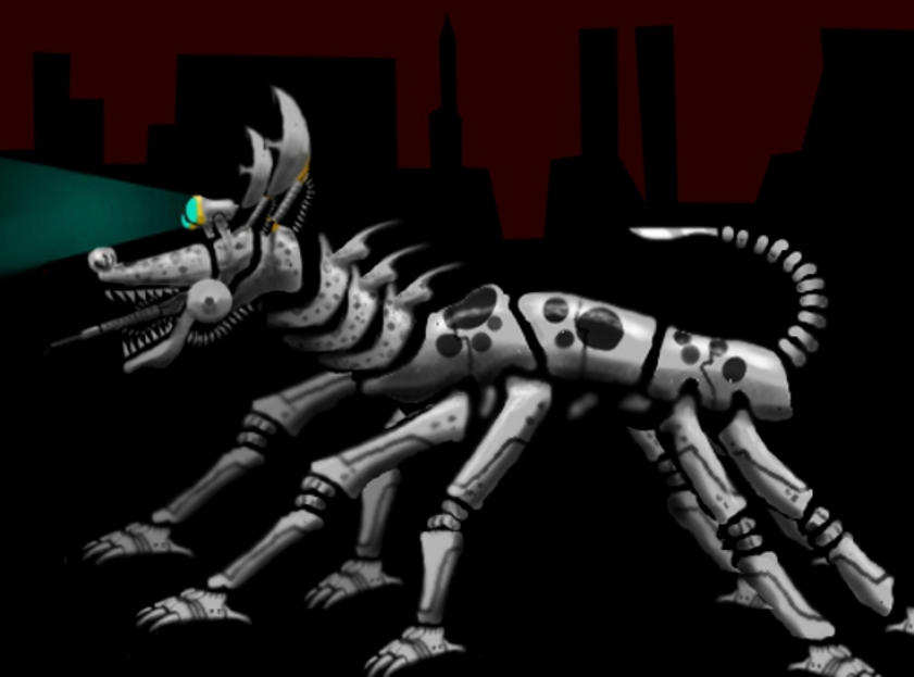 The Mechanical Hound from FAHRENHEIT 451 by gomro on DeviantArt