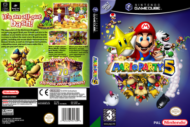 Mario Party 5 European Cover Art