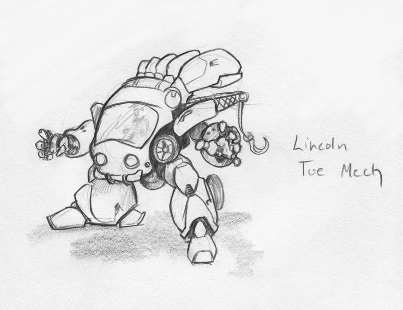 Lincoln Toe Mech by clearwater-art on DeviantArt