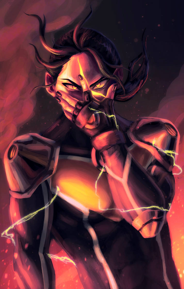 Number 6 Redraw by LIQUlD-PURPLE on DeviantArt