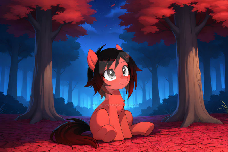 Ruby Pony by GrimmHunter39 on DeviantArt