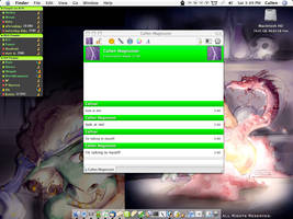 My desktop with Adium