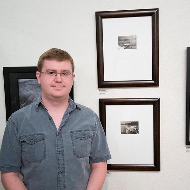 Me and my palladium prints in the city gallery