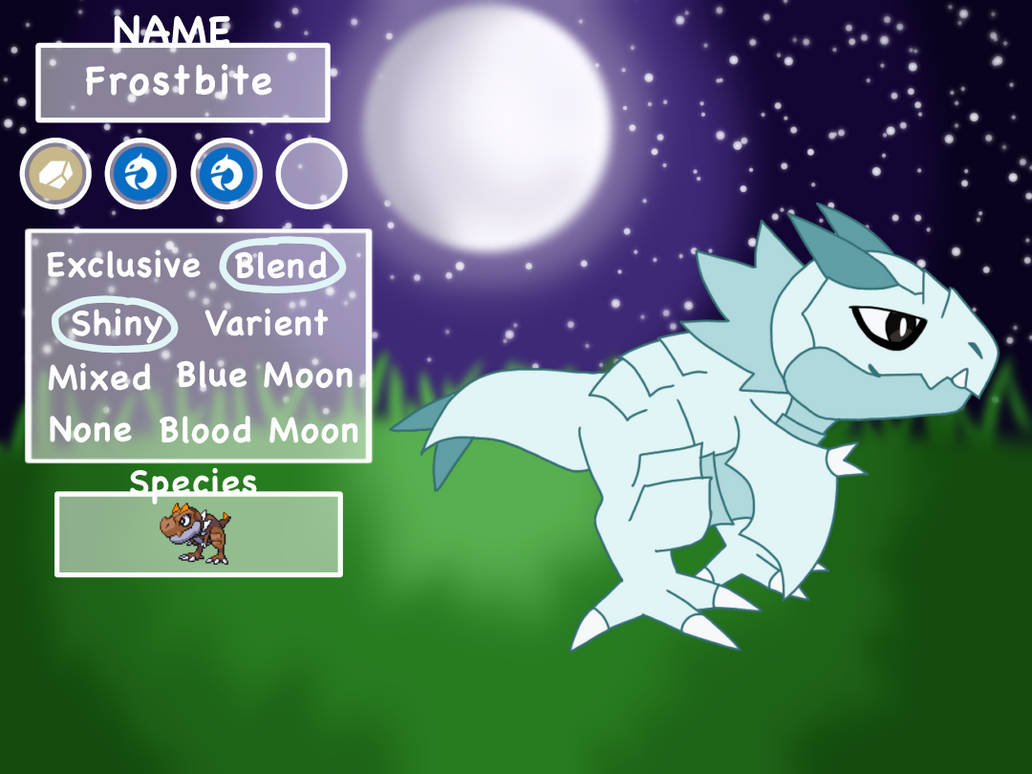 Pokemon Frostbite Script Frostbite Reference Sheet by XxGlowingxX on DeviantArt