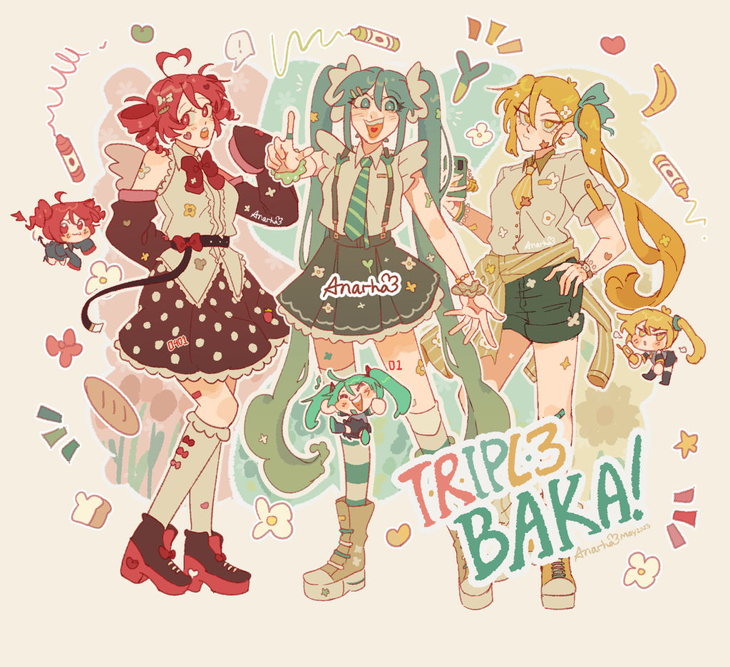 Da Baka Triple Baka! by Anarha on DeviantArt
