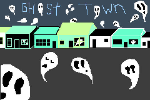 Ghost Town Pixel