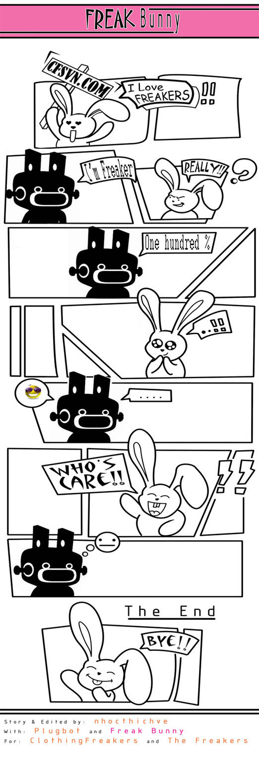 Freak Bunny by nhocthichve on DeviantArt