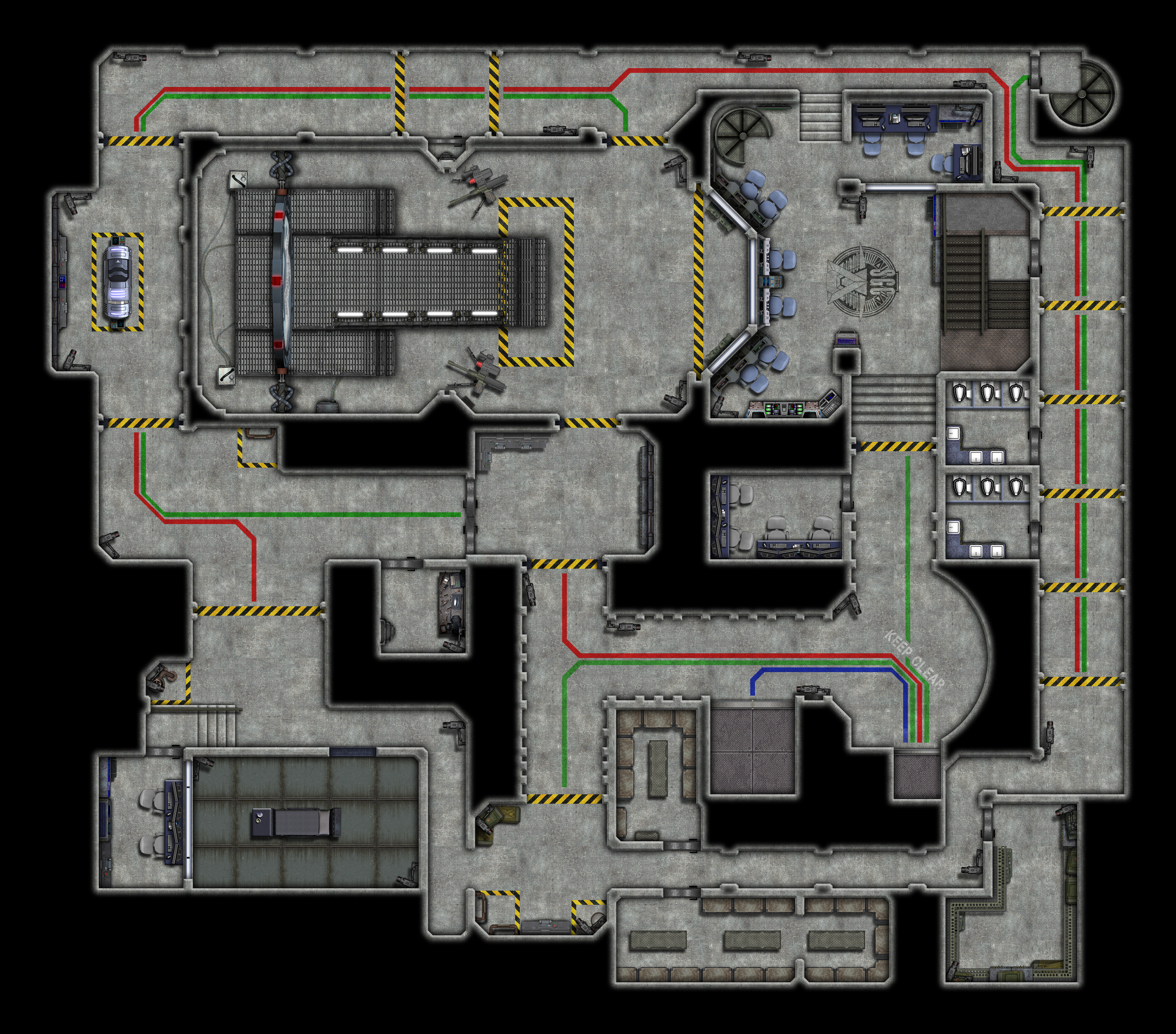 Sub Level 28 Map SGC - Sub-level 28 v2 by RonPepperMd on DeviantArt