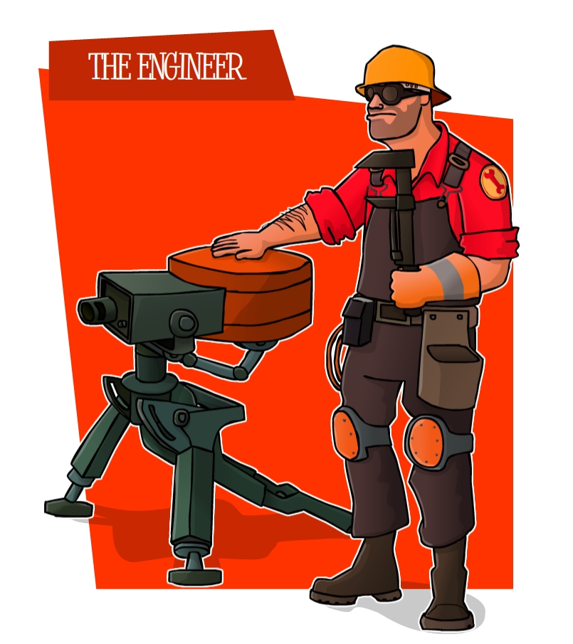 Tf2 Engineer Machine TF2 Engineer by MaDTaV44 on DeviantArt