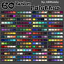 60 random palettes