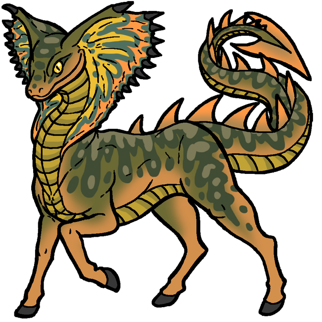 Snake Horse for DemonFox3125 by armundy on DeviantArt