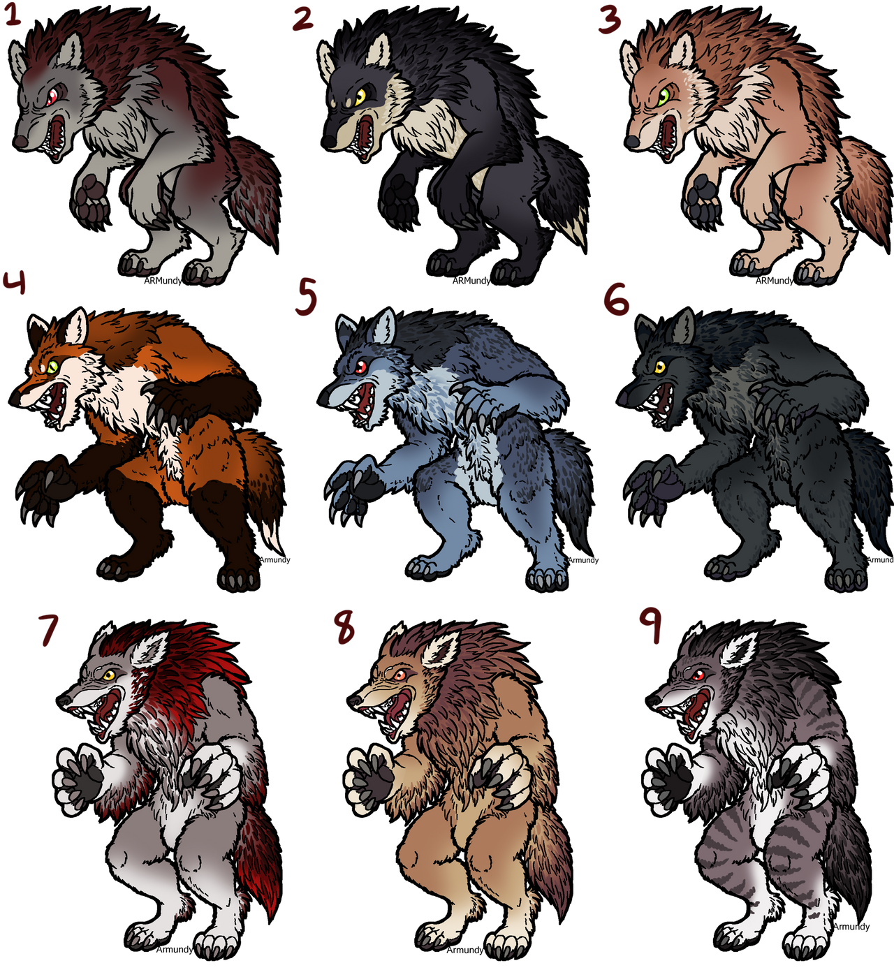 What Color Is A Werewolf