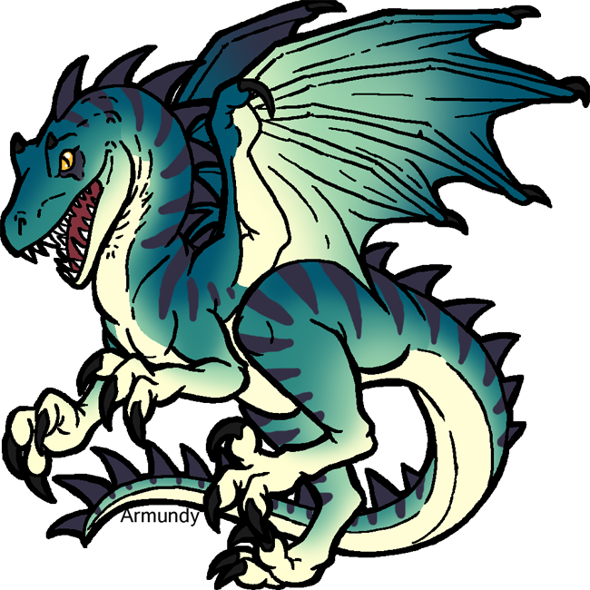 Raptor Dragon for NommingNoodles by armundy on DeviantArt