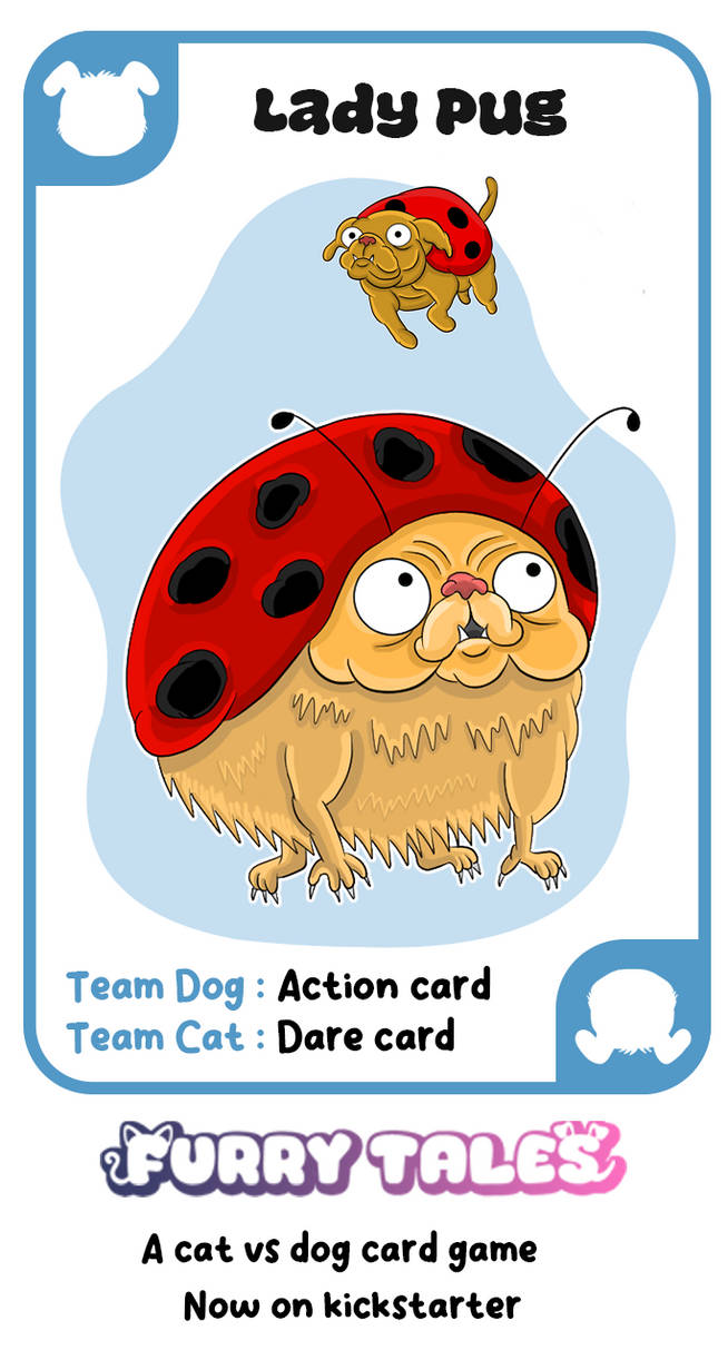 Pug Ladybug Lady Pug by Meatulpagames on DeviantArt