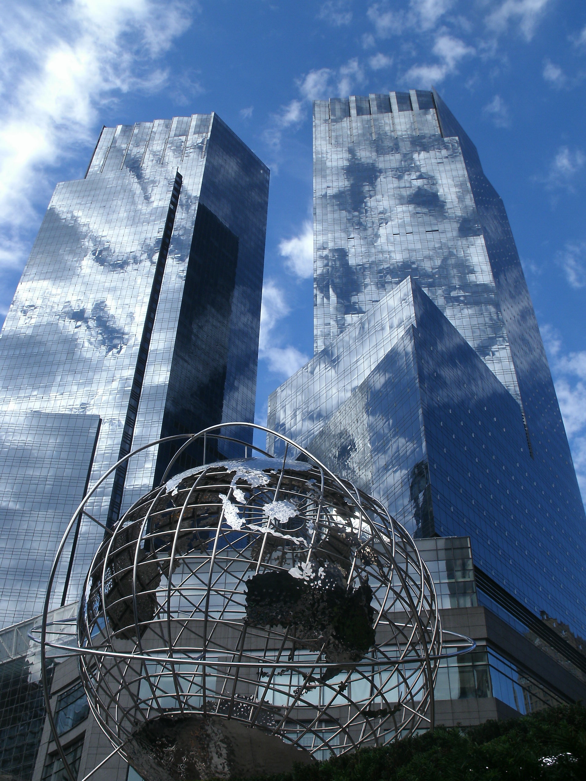 Globus on the Columbus Circle in New York City