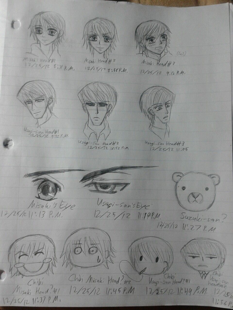 Misaki and Usagi-san doodles by LPFreakification on DeviantArt Misaki and Usagi-san doodles by LPFreakification on DeviantArt