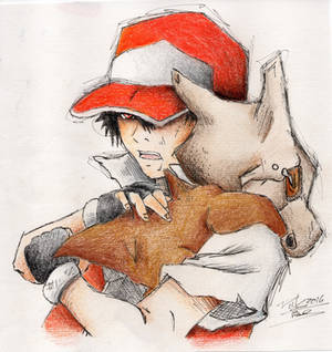 Red and his Cubone