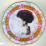 The Modern Lady Portrait Plate