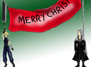 Merry Christmas - Cloud+Sephiroth