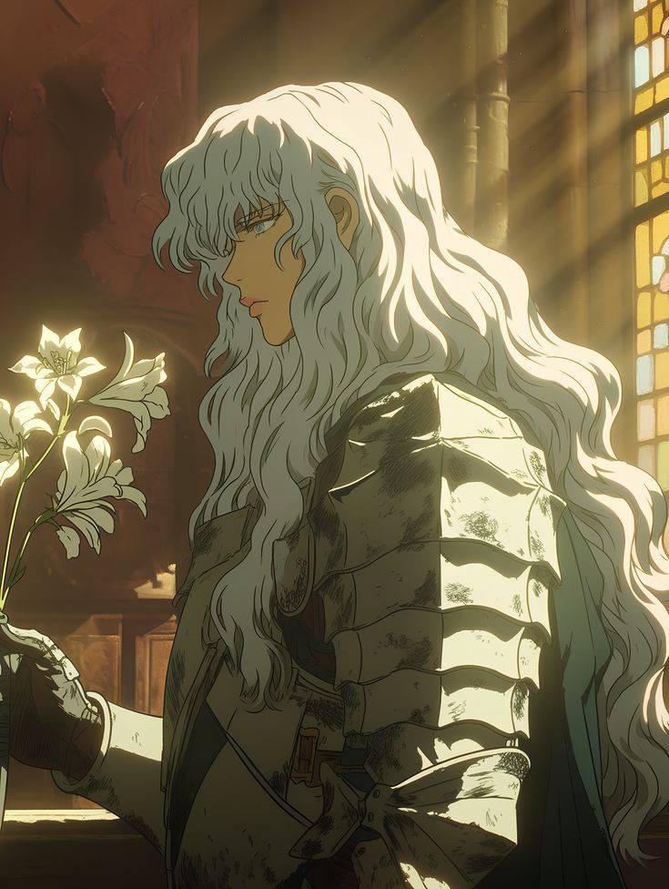 Griffith Front View Griffith from Berserk anime / art by bellmdp on DeviantArt