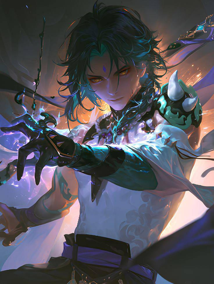 Xiao / Genshin Impact game art by bellmdp on DeviantArt