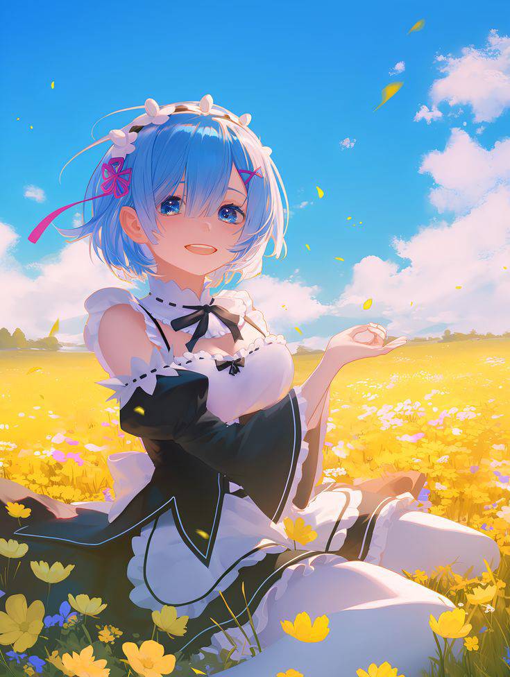 Deviantart Rem Rem / Re:Zero anime art by bellmdp on DeviantArt