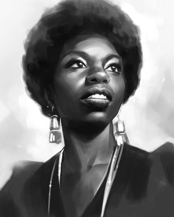22/365- Color is a Beautiful Thing- Nina Simone