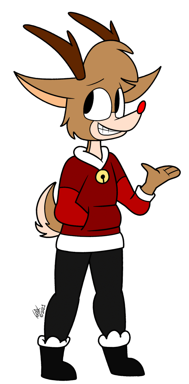 Rudolph by AfroToonvee on DeviantArt