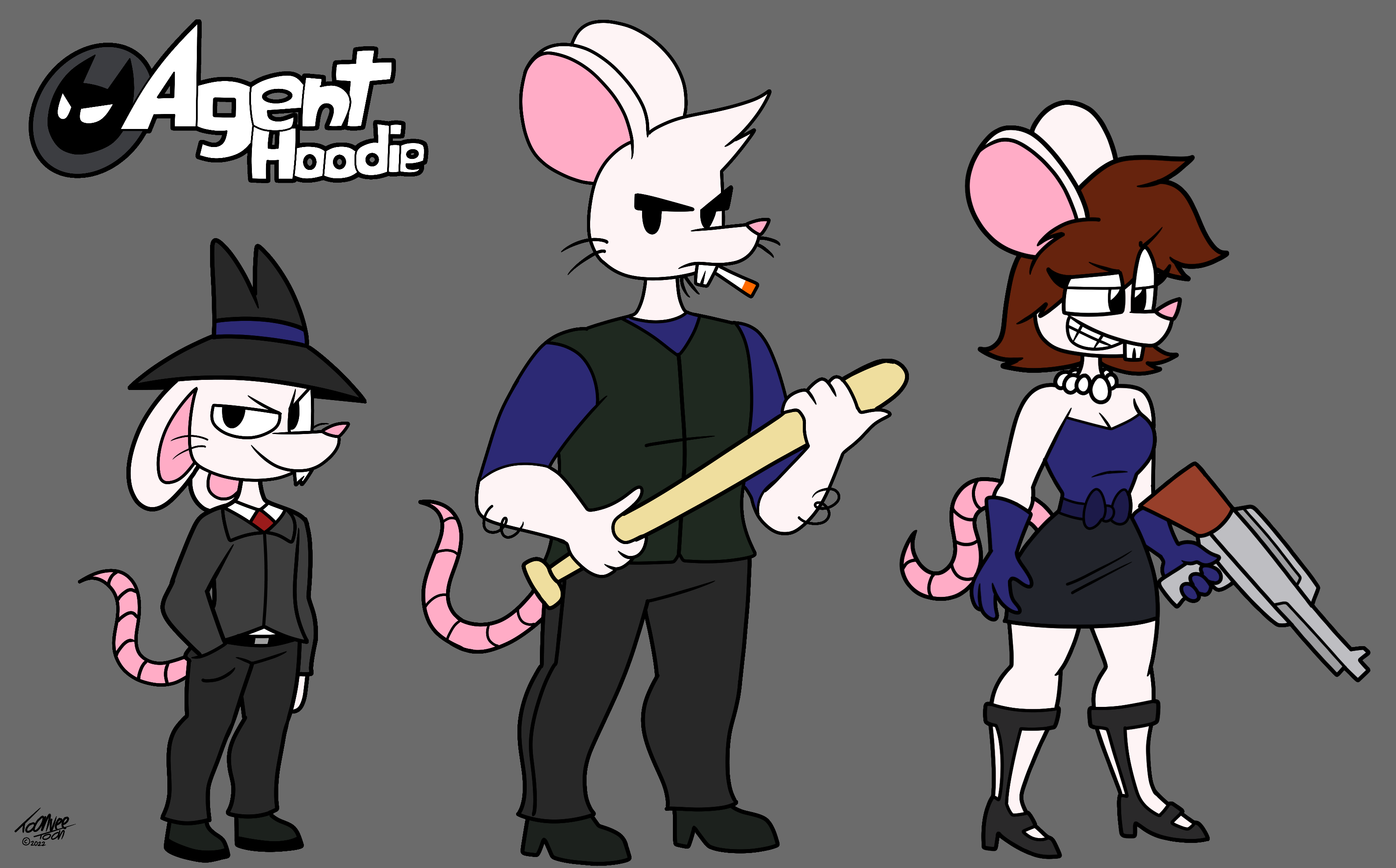 Rat Mafia Ref by AfroToonvee on DeviantArt