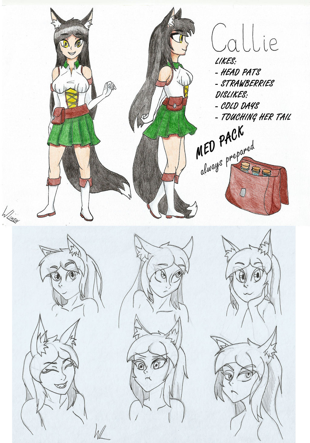 Callie OC Sheet