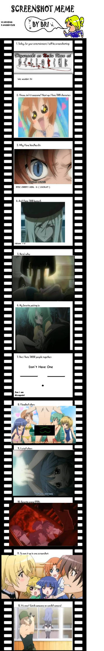 Higurashi Screenshot Meme