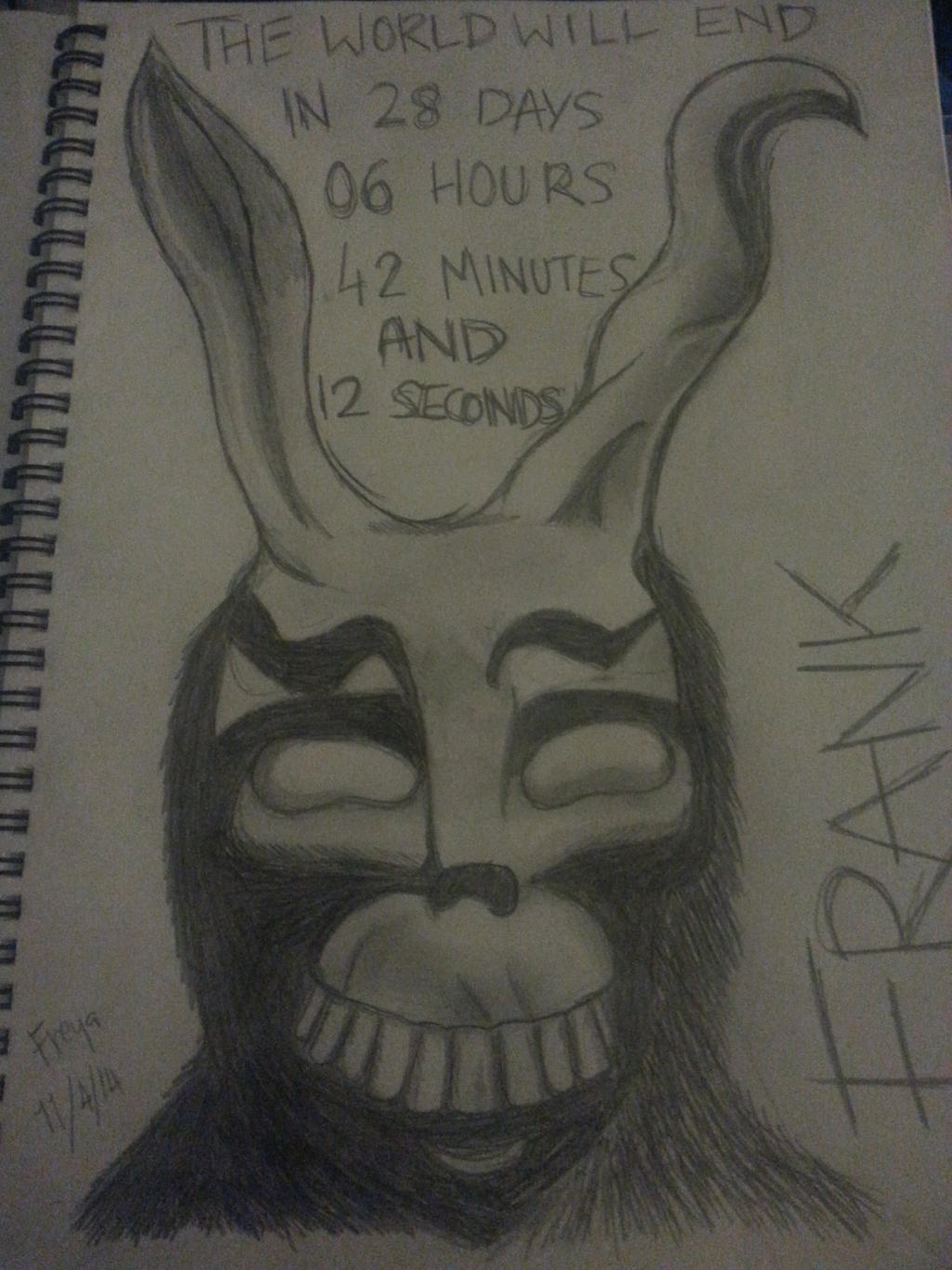 Frank the bunny by LordGeneralF on DeviantArt