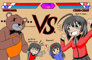 Chibi VS Teddy