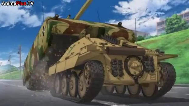 Girls und Panzer 12 - Hezter ramming Maus?