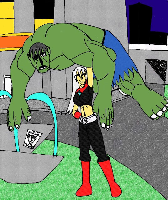 Sodarr Sodarr and the Hulk by jddishmonart on DeviantArt