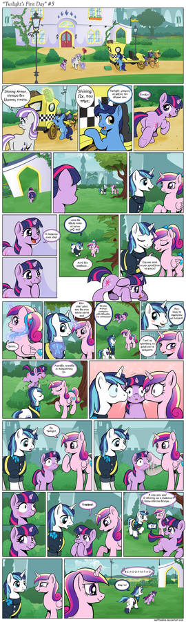 Comic -Twilight's First day #5 (Greek Translation)