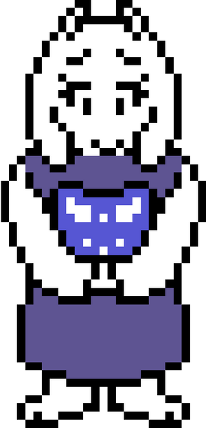 Undertale Toriel Sprite