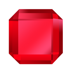 Bejeweled Red Gem