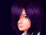 Touka Kirishima  Painting Photoshop (Isis V.) by MetaL--Art