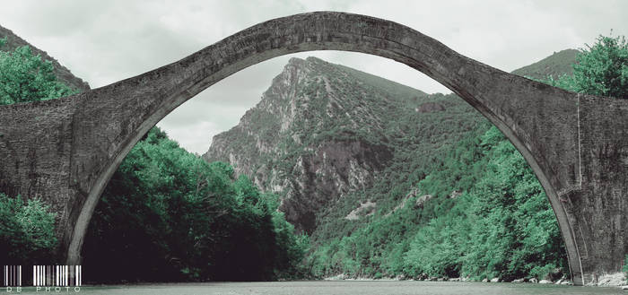 The Historic Bridge of Plaka
