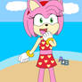 Amy Rose in a swimsuit [RQ]