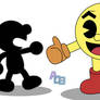 Mr. Game and Watch meets Pac-Man [RQ]