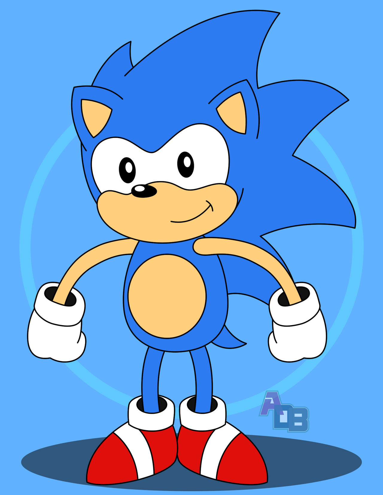 Classic Sonic by AsteriskDatBoi on DeviantArt