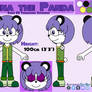 Yinna The Panda (Turnaround Reference Sheet)