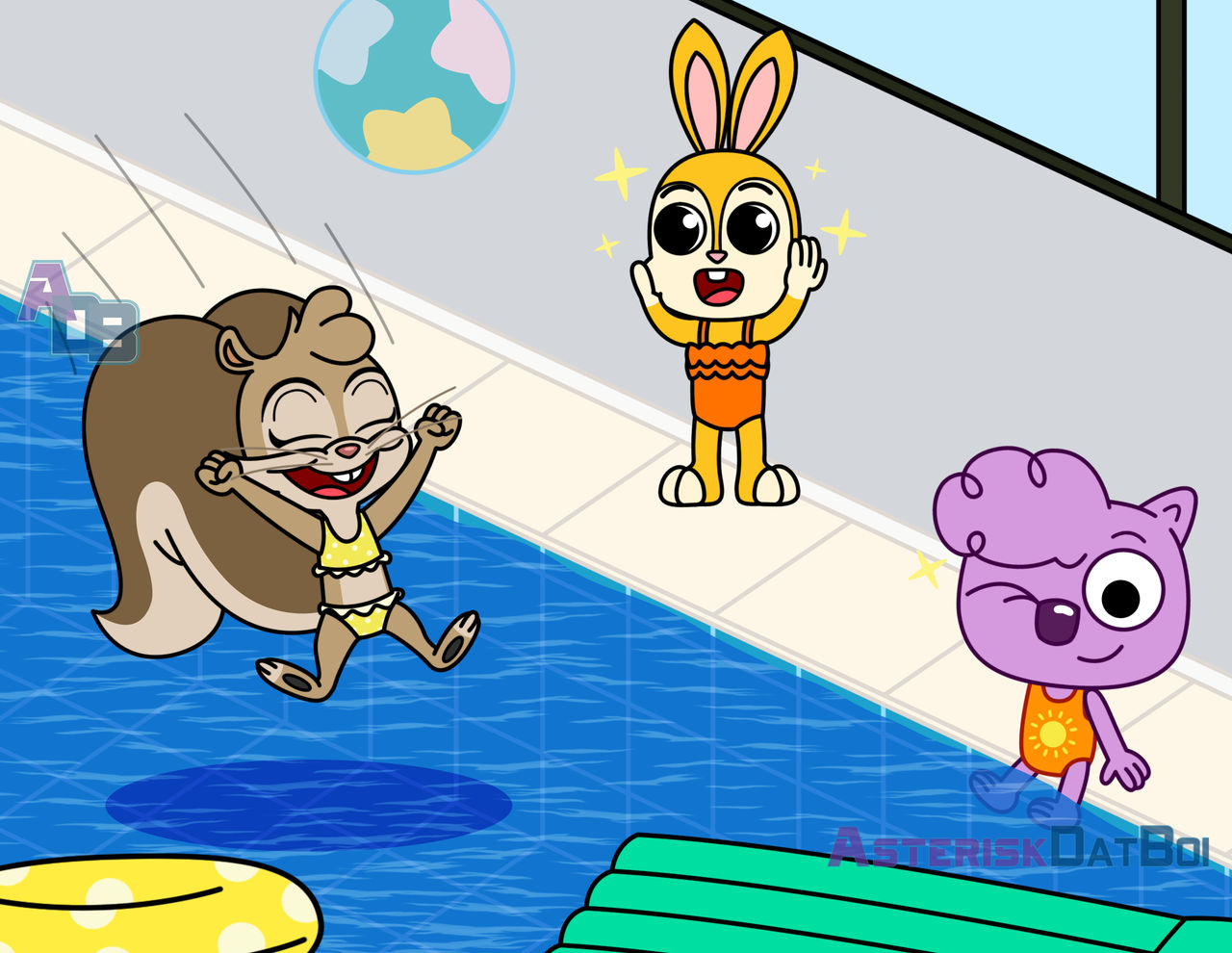 SummerFun2023(Aug): Indoor Pool Splash