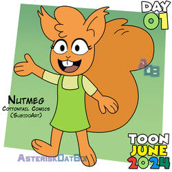 ToonJune 2024 - Day 01: Nutmeg