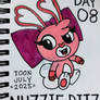ToonJuly2025 - Day 08: Nuzzie Bitz (CRiTORA)