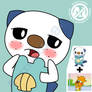 Blushing Embarrased Oshawott